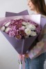 Букет из кустовых хризантем №2 (розовый) - Букет из кустовых хризантем №2 (розовый)